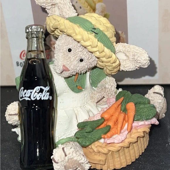 COCA-COLA  Bunny 🐰 "Bottle Buddies" FIGURINE! 2000 Issue! Brand New In Box!VTG - Picture 15 of 16